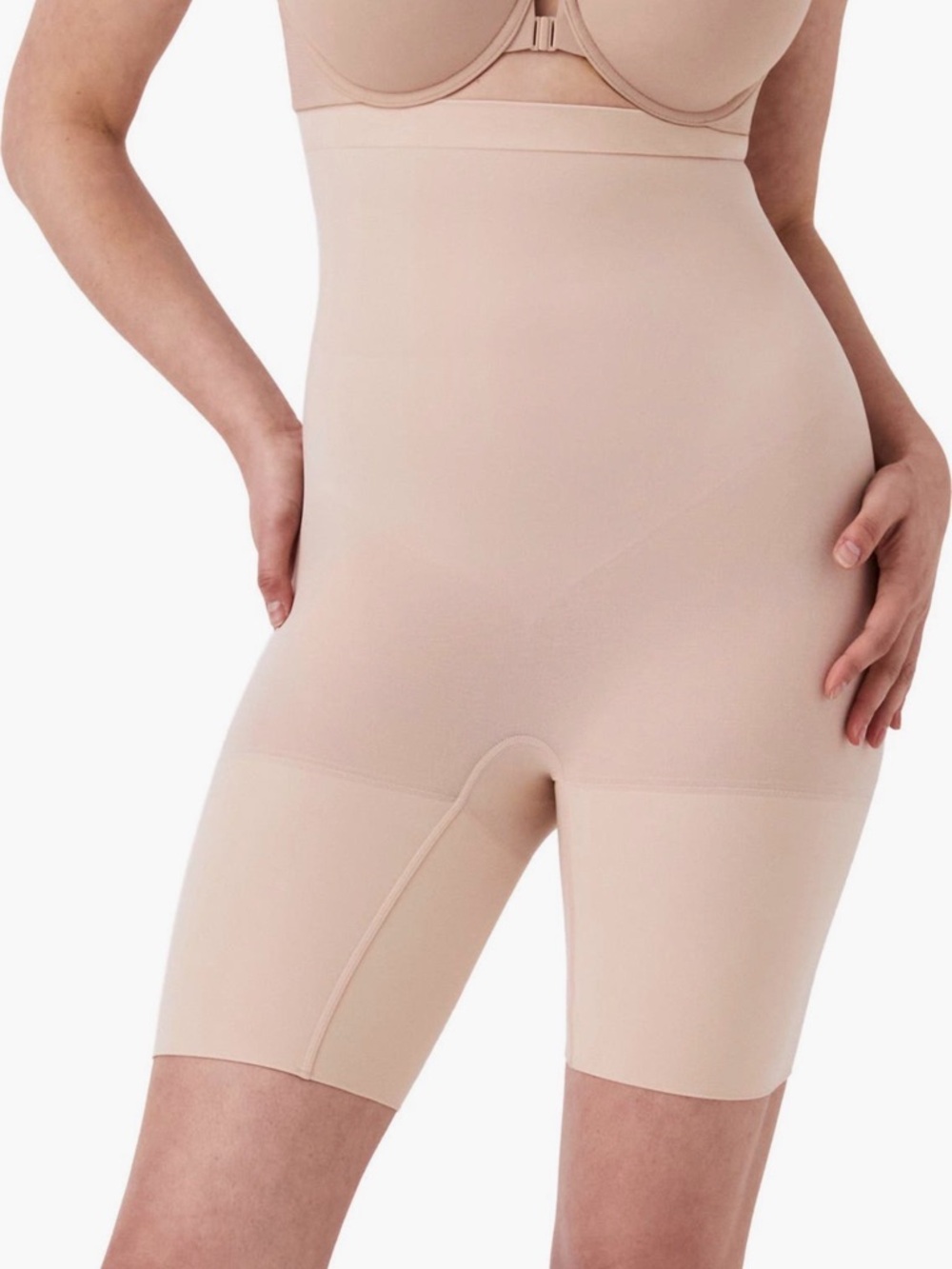 SPANX Higher Power Shorts Soft Nude S NWT